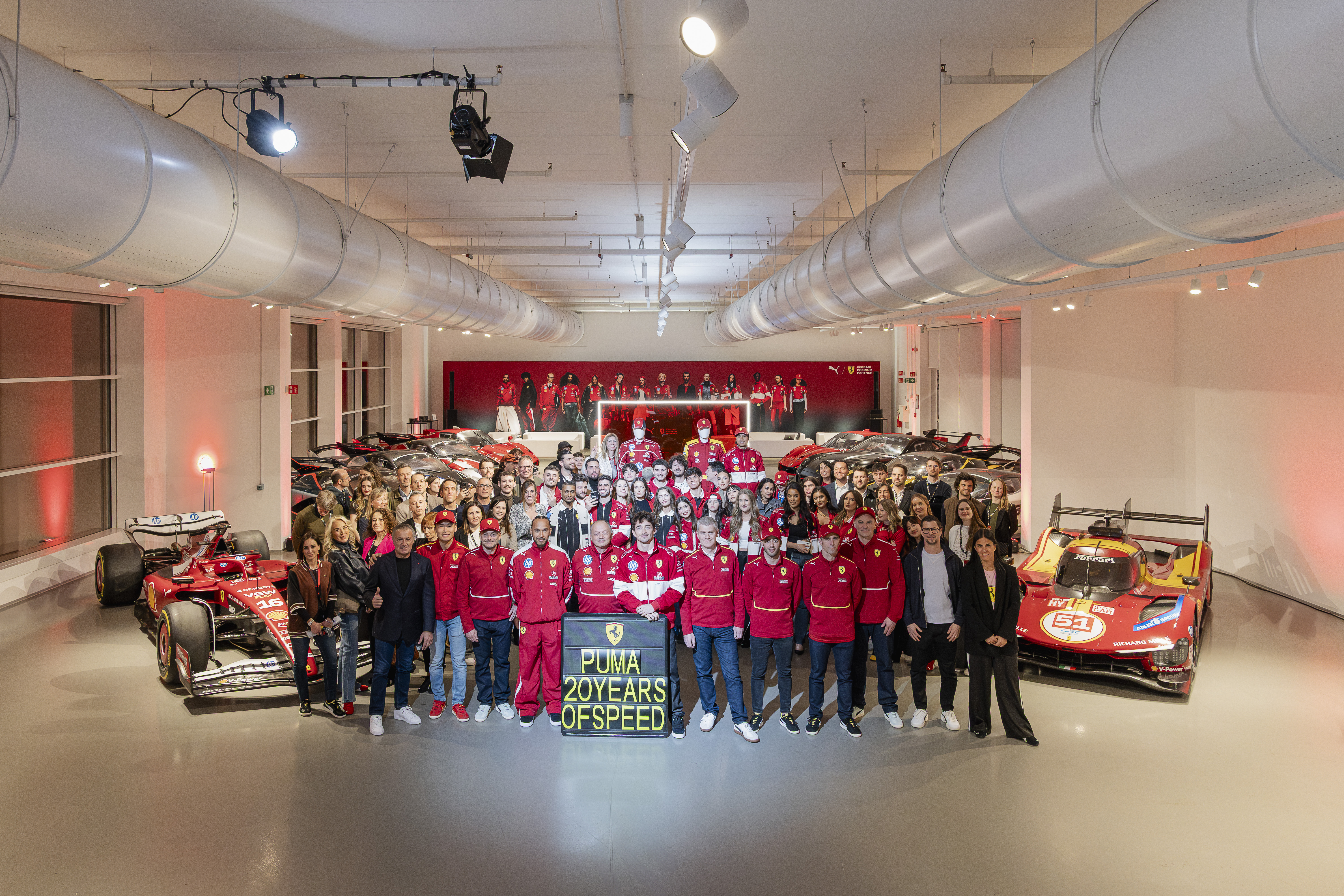 20 Years of Speed: Puma and Scuderia Ferrari HP Unite in Celebration