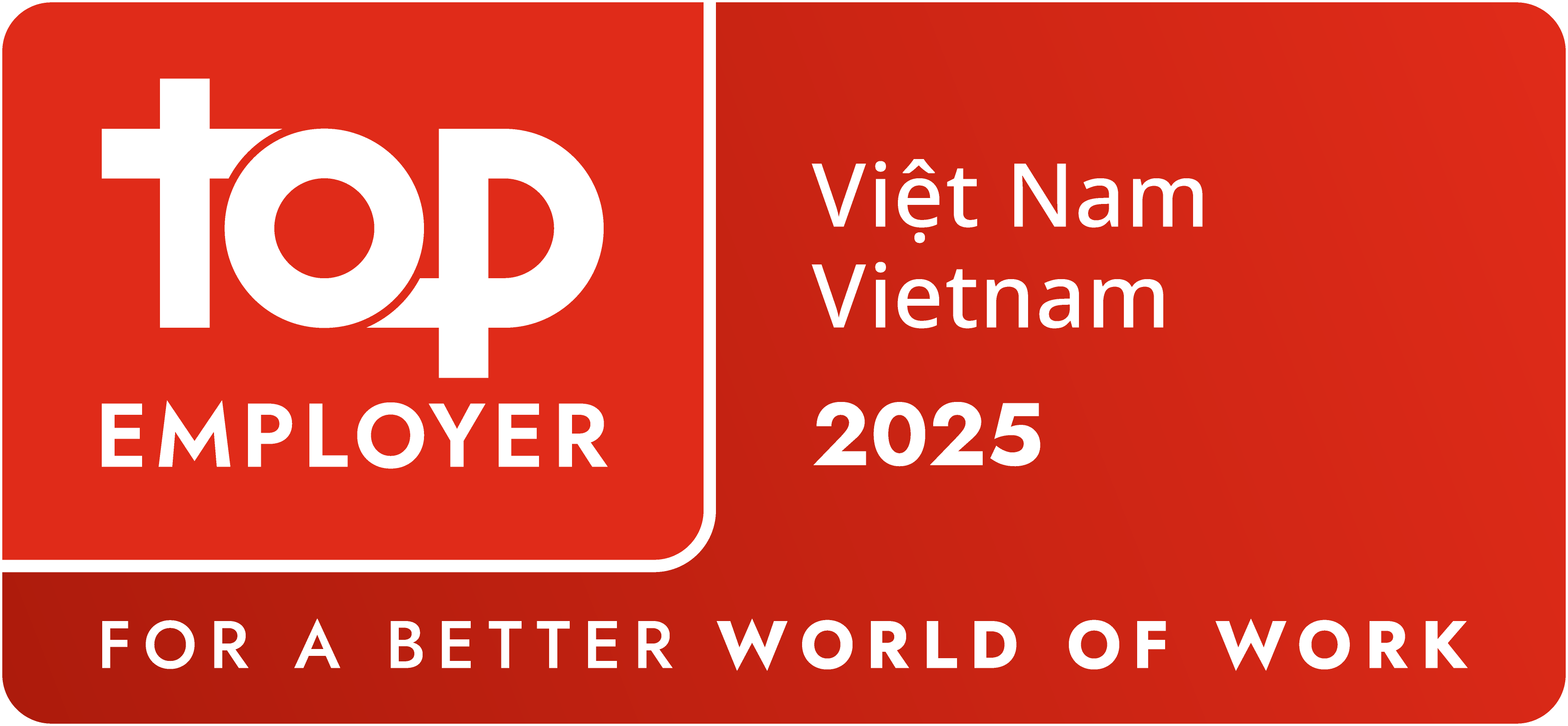 Top Employer 2025 Vietnam