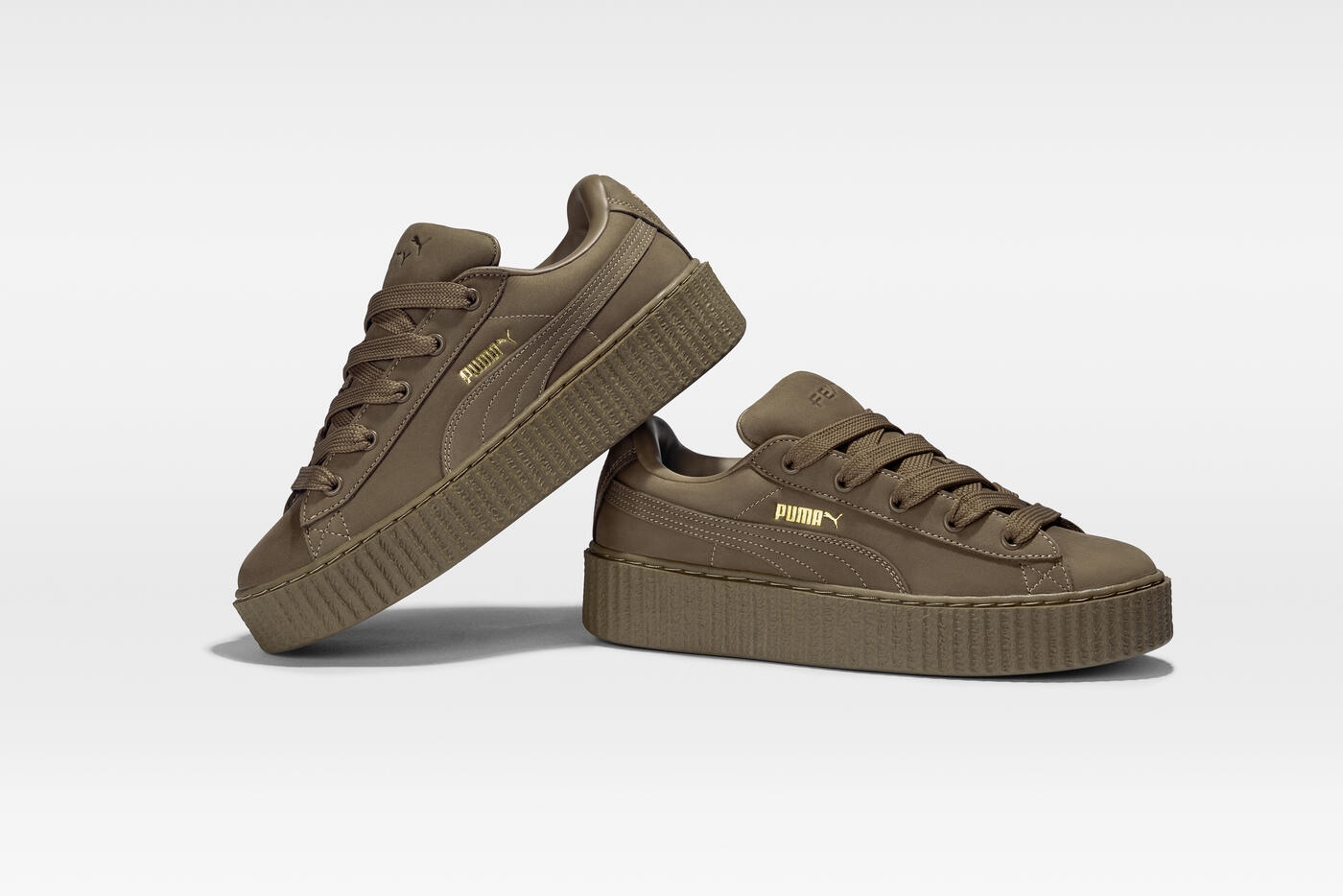 Rihanna and PUMA Get Down to Earth with the Creeper Phatty Earth Tone PUMA