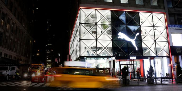 PUMA Store on Fifth Avenue in New York City