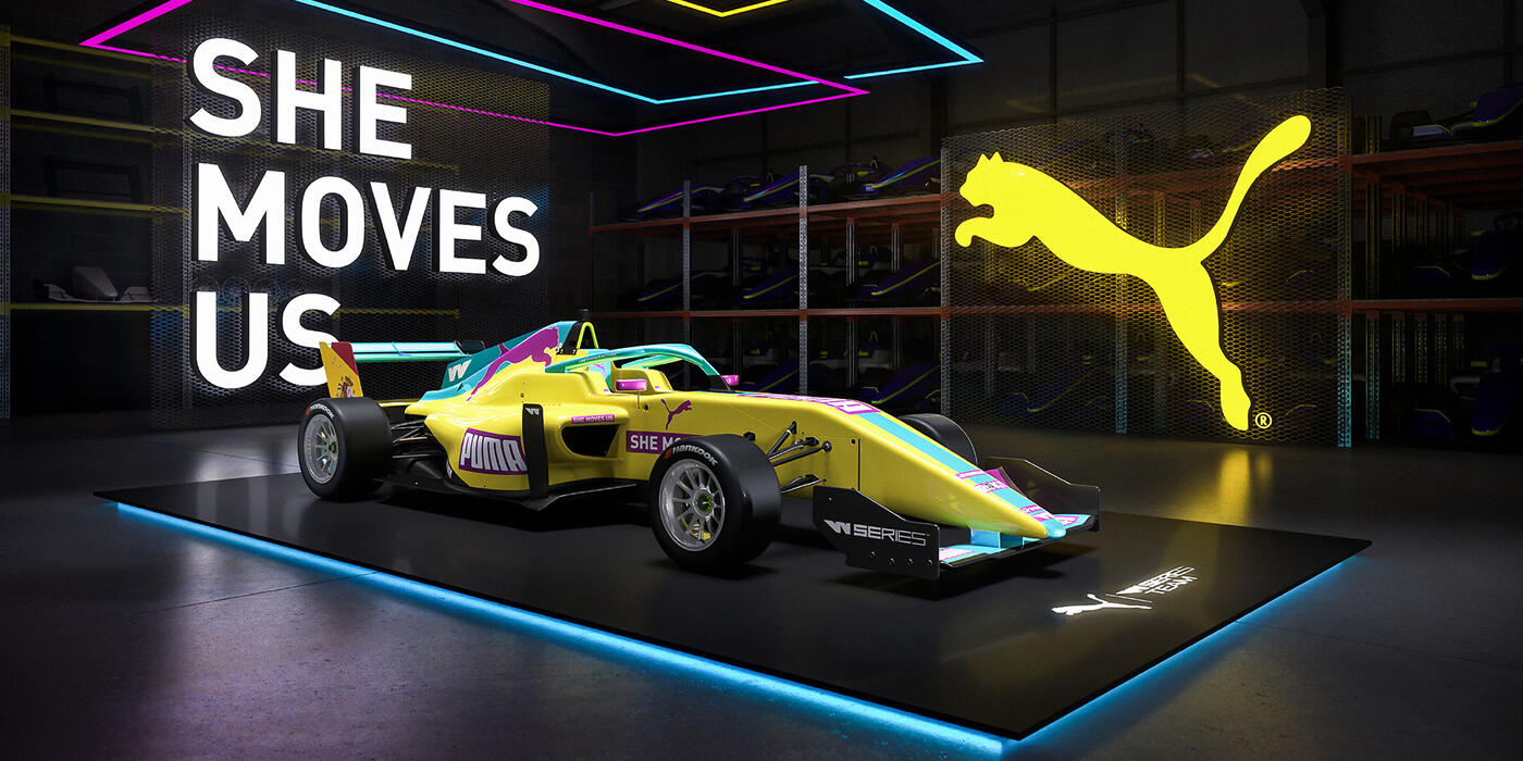 PUMA ENHANCES ENGAGEMENT IN FEMALE RACING BY ANNOUNCING PUMA W SERIES TEAM PUMA