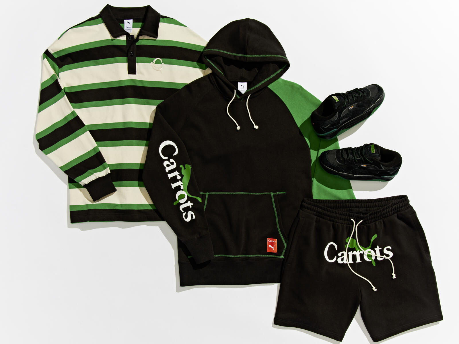 Products from the PUMA Carrots Collection