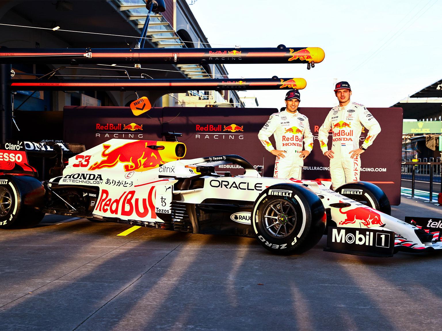 Red Bull Racing Honda Formula 1 2021 print by Motorsport Images