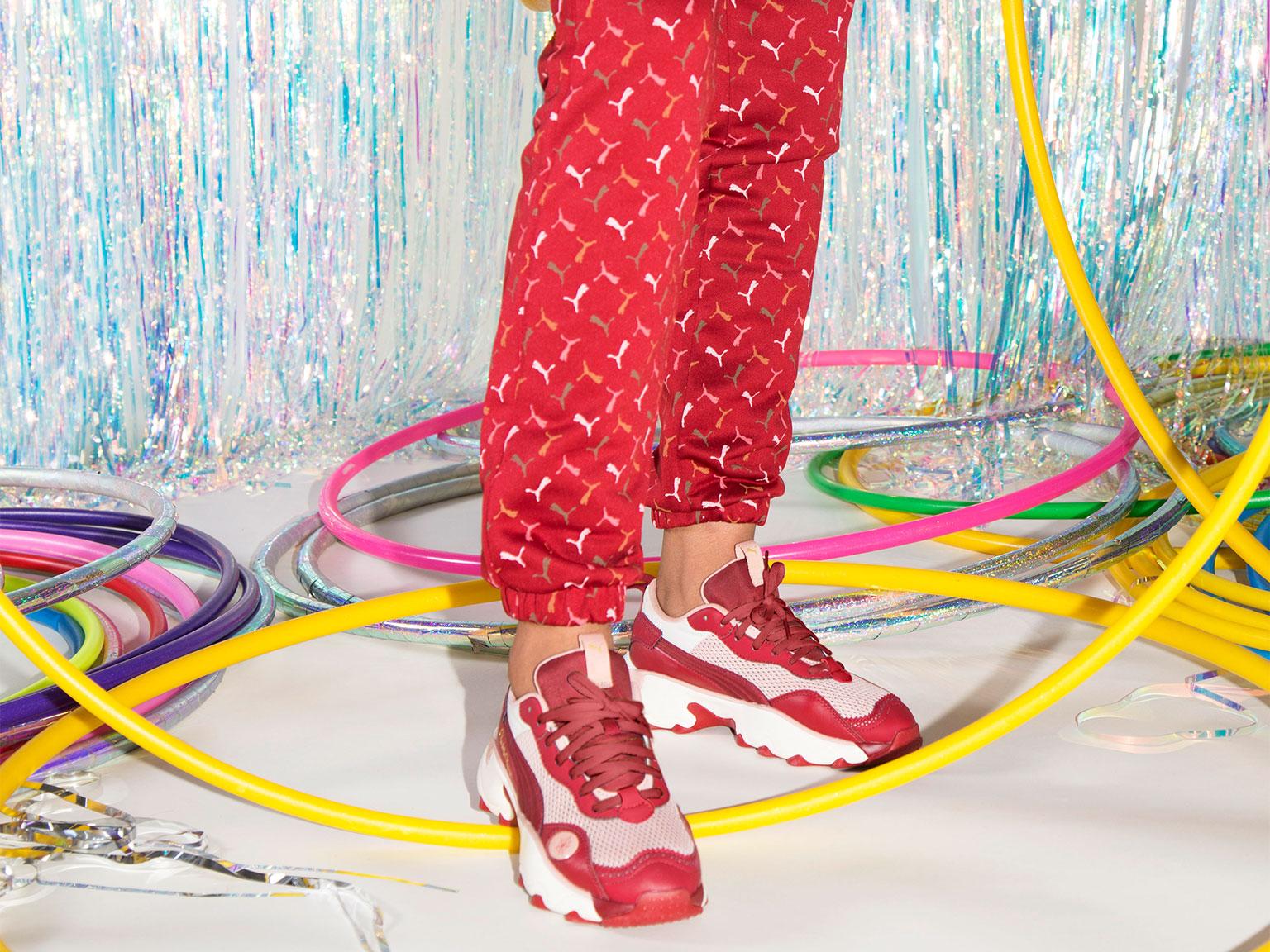 Puma x Charlotte Olympia スニーカー Superwomen of the circus: puma and charlotte olympia debut second