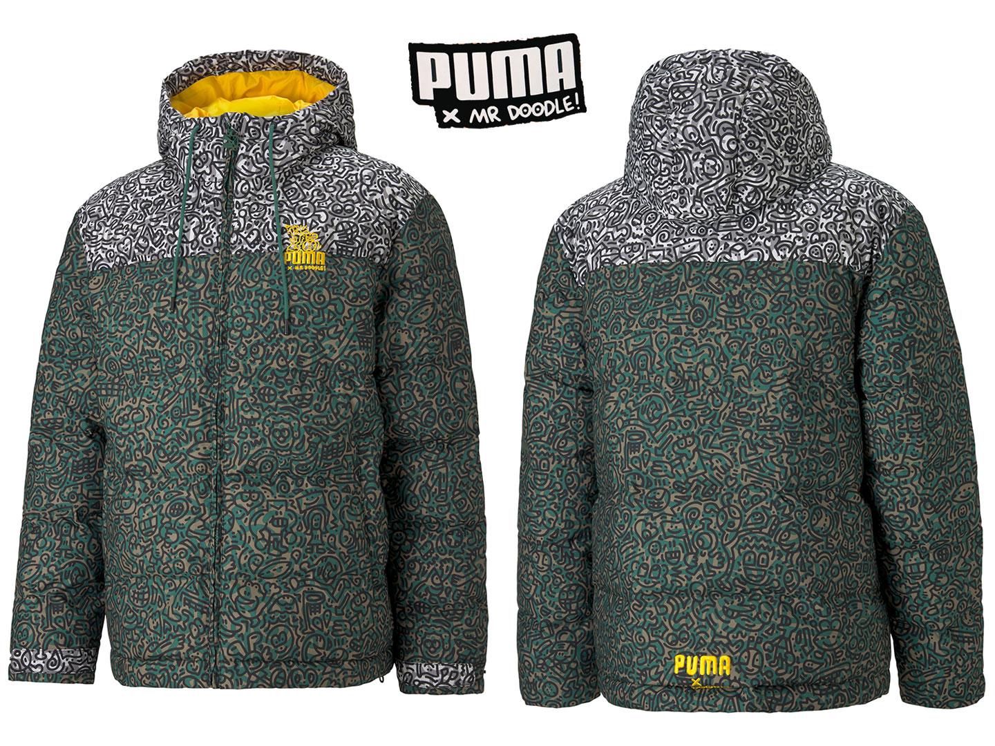 PUMAとMr Doodleのコラボパーカー - メルカリ