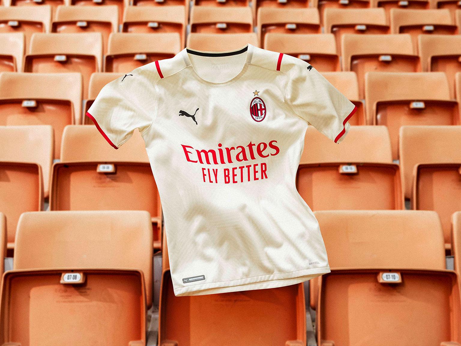 Ac milan new away hot sale kit