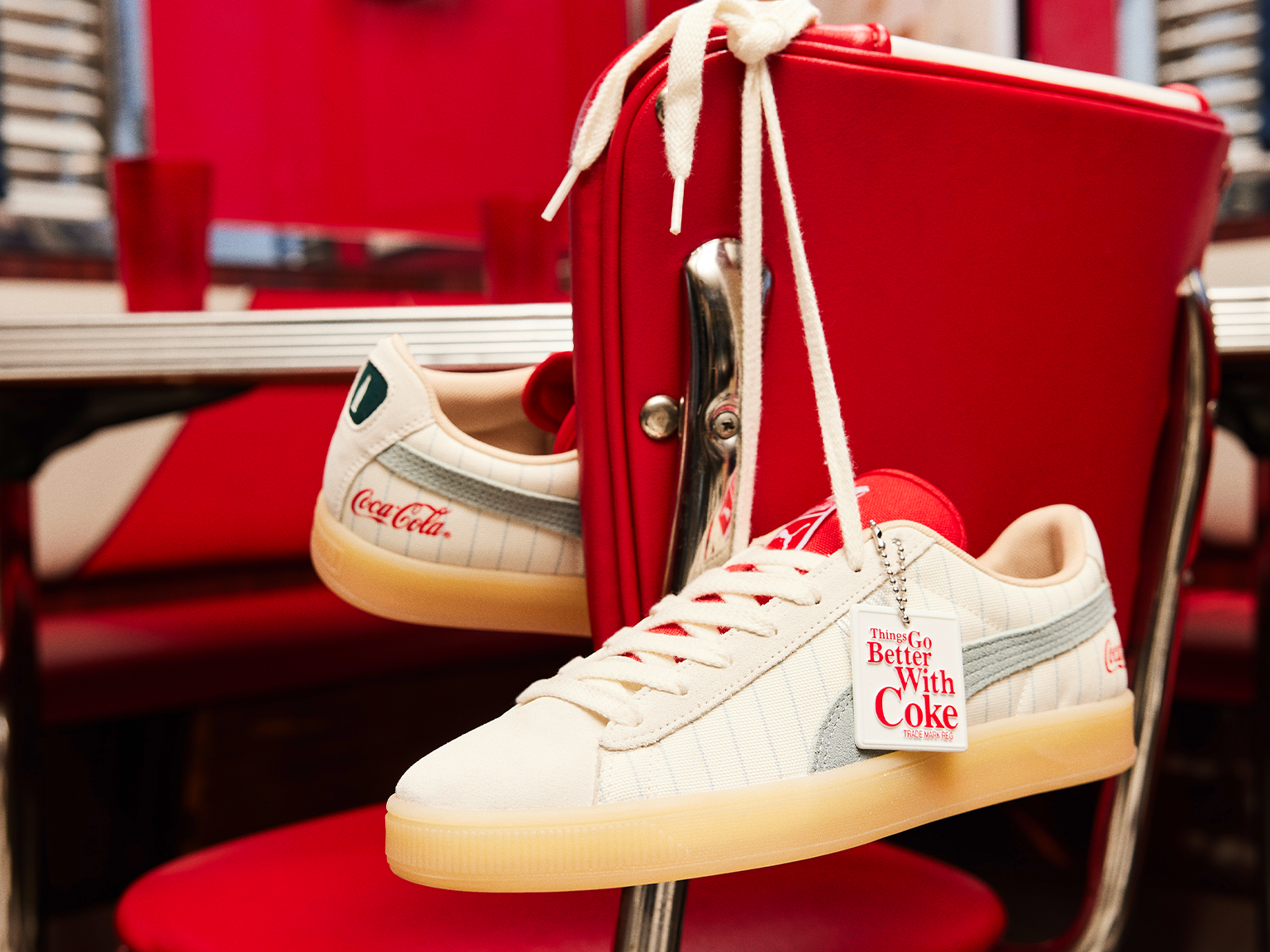 TODAY S SPECIAL IS PUMA X COCA COLA A COLLABORATION THAT IS ENDLESSLY REFRESHING PUMA