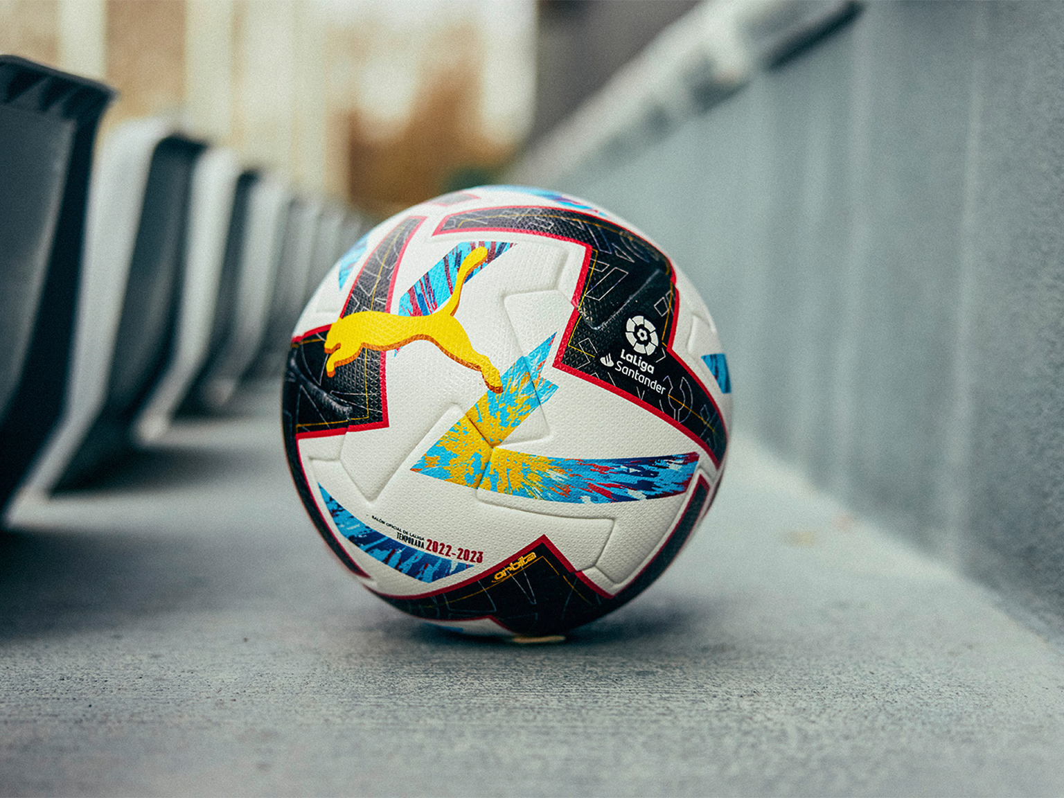 PUMA AND LALIGA UNVEIL THE OUT OF THIS WORLD PUMA ORBITA LALIGA 2022 23 MATCH BALL PUMA