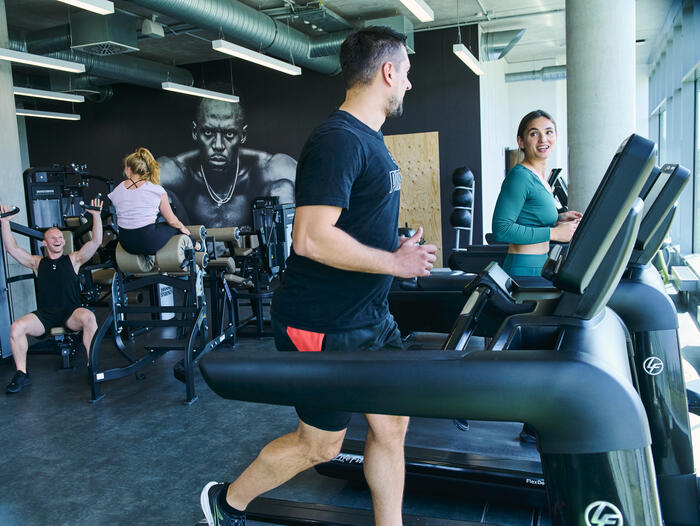 Employees at PUMA Gym