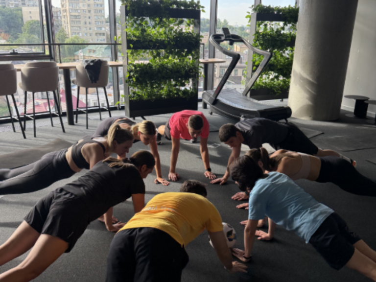 PUMA Ukraine workout