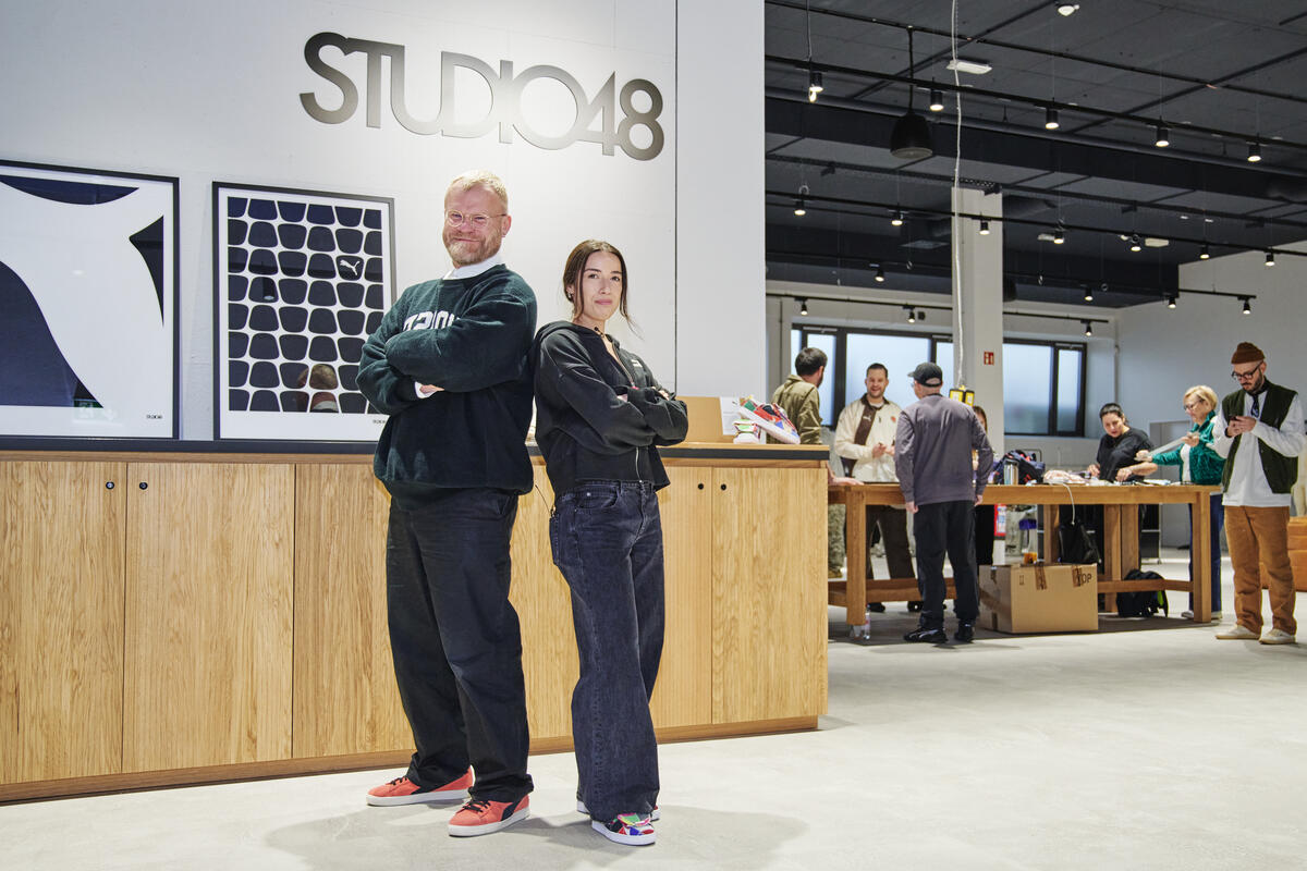 Heiko Desens and Nicole McLaughlin at Studio48