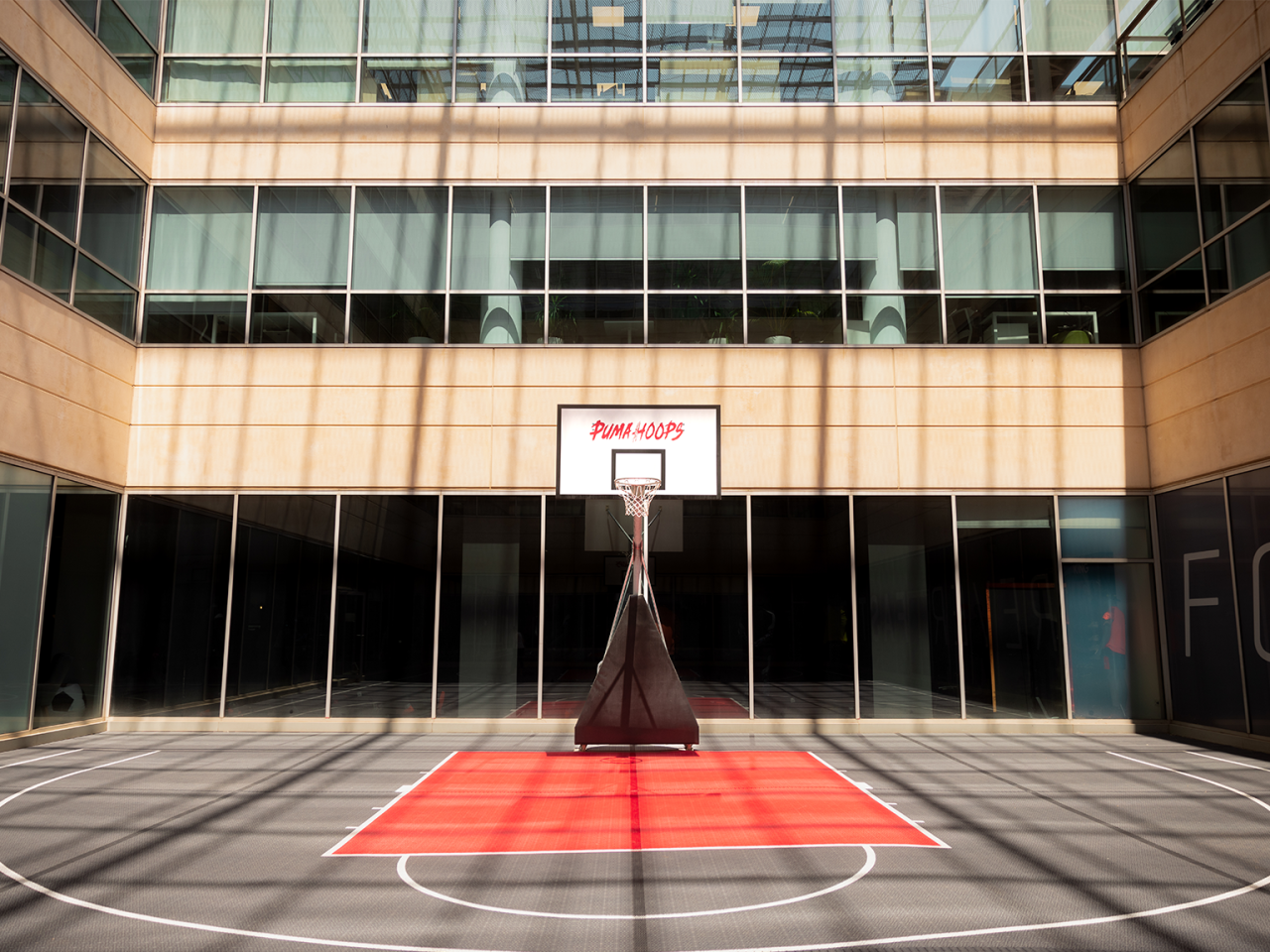 Basketball court Barcelona