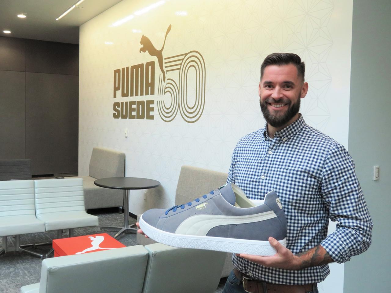 PUMA Employee smiling