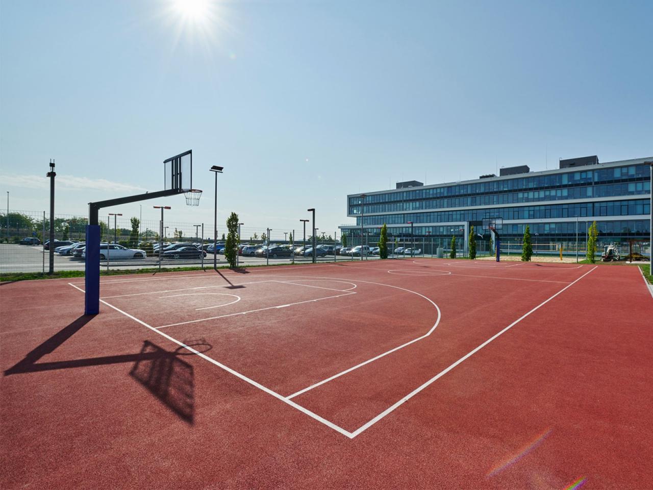 PUMA Basketball Court in Herzogenaurach
